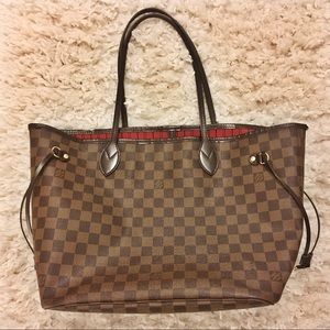 ⭐️ Authentic Neverfull Damier Ebene MM